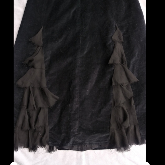 Odille midi black skirt - Picture 3 of 4